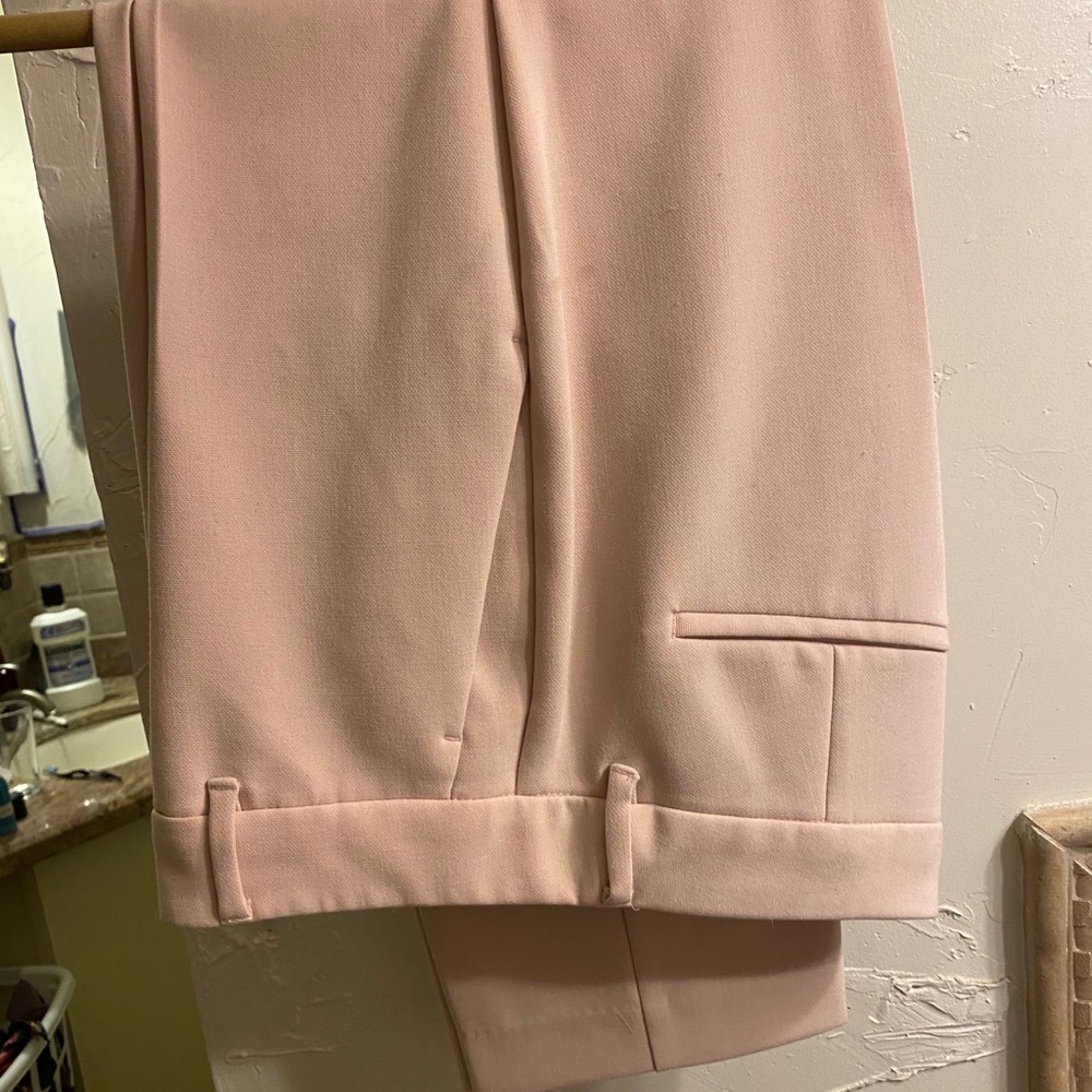 Pink Capri slacks